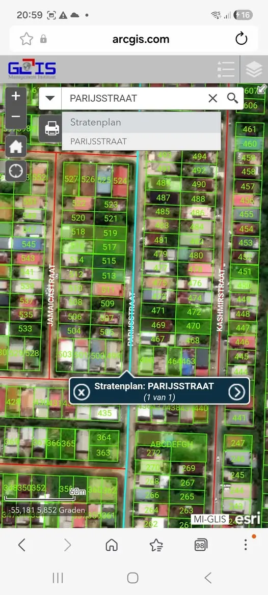 Foto van Parijsstraat